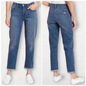 Joes Jeans Boyfriend Cuffed Stretch Denim Jimena High‎ Rise size 28 new!